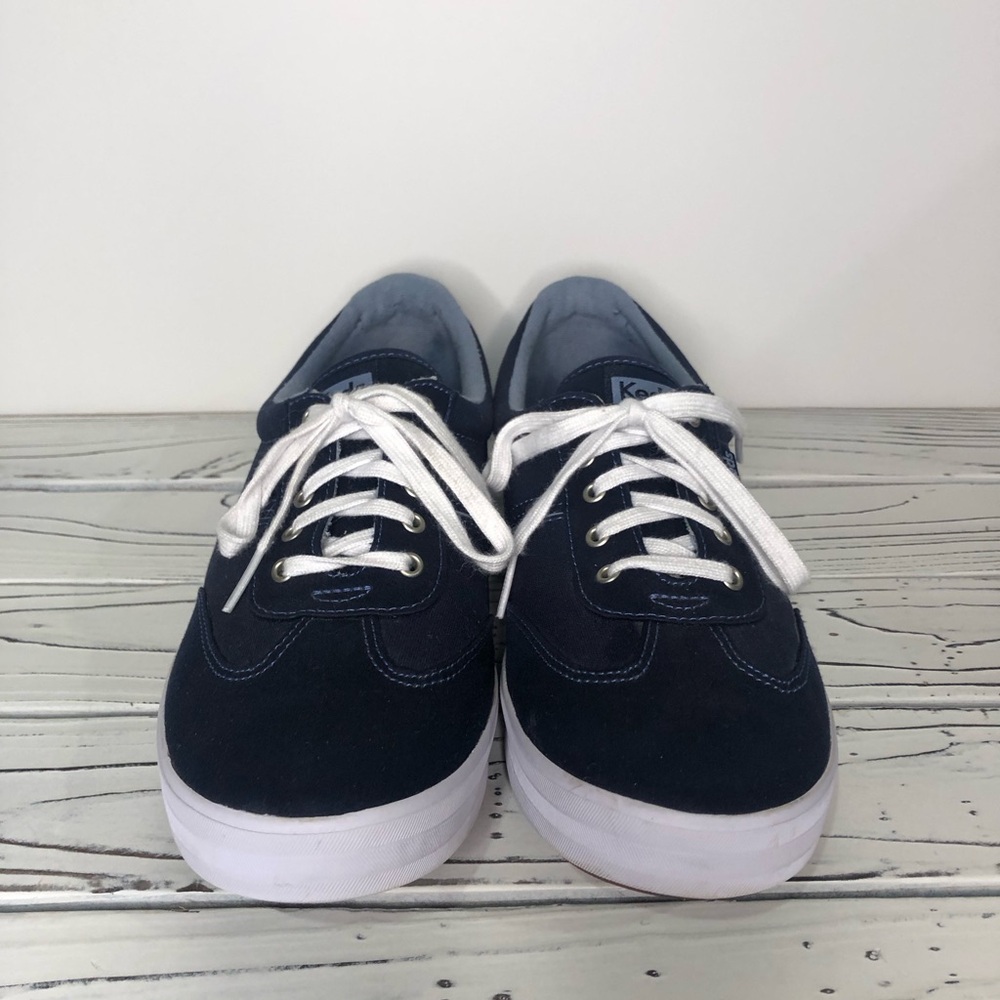 Keds Navy Ortholite Cushioned Comfort Lace Up Sneakers Size 10 - Picture 8 of 9